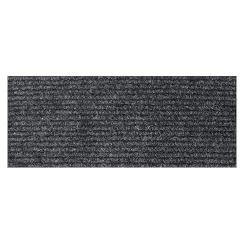 Zuschneidbare, Selbstklebende Teppichmatte als Ersatz for Kratzbaumregale, Katzenwandmöbelstufen, Katzenteppich-Kratzschutz Katzenscratchmatte DIY(Dark Grey,S-30X100cm) von XPJYUA