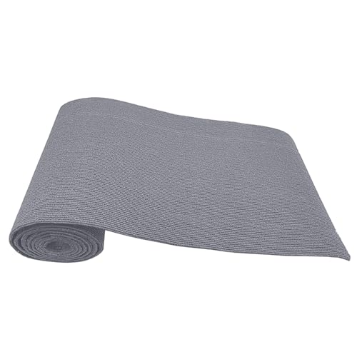Zuschneidbare Katzenkratzmatte for das Sofa, Selbstklebender Katzenkratzteppich for Schutz der Möbel, Mehrzweck-Katzenkratzpad Katzenscratchmatte DIY(Light Gray,Extra Large) von XPJYUA