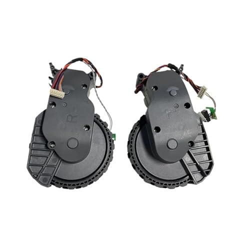 Kompatibel mit Roborock S5 Max S6 Pure S6 MaxV E4 S4 Max S7 E5 G10 S7 Pro Staubsaugerzubehör mit linken und rechten Laufrädern(2PCS) von XPKHVZVLQ