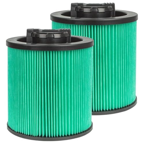 XPKHVZVLQ 2-teiliges Ersatzzubehör for Patronenfilter, kompatibel mit DXVC6914 Nass-/Trockensauger, 6-16 Gallonen-Filter von XPKHVZVLQ