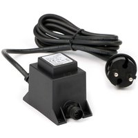 SunSun Netzteil JBA48V-12-1670U 12 v 1670 mA, 2-poliger Netzadapter mit Niedervolt-Stecksystem, Transformator IP68 für Teichbeleuchtung und Garten von XPOTOOL