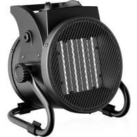 Heizstrahler 3kW Keramik Heizgerät 3000W mit Thermostat 40m² Heizlüfter 3 Leistungsstufen - Wiltec von WILTEC