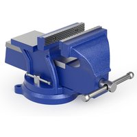 Wiltec Schraubstock Light Duty 100 mm Klemmbacke, Spannwerkzeug mit Amboss für leichte Beanspruchung für Werkbank Wiltec Schraubstock Light Duty 100 mm Klemmbacke, Spannwerkzeug mit Amboss für leichte Beanspruchung für Werkbank von XPOTOOL