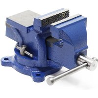 Wiltec Schraubstock Heavy Duty 75 mm Klemmbacke, Spannwerkzeug mit Amboss für schwere Beanspruchung für Werkbank von XPOTOOL