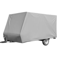 Wohnwagen Schutzhülle Größe s 426x225x220 cm Plane Abdeckplane Caravan Wohnmobil Schutzplane Schutzhaube Abdeckung - Wiltec von WILTEC