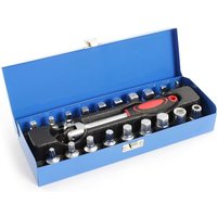 Xpotool - ldienstschlüssel Satz 18-tlg. inkl. Ratsche 3/8'-Antrieb Set für Ölablass-Schrauben Xpotool - ldienstschlüssel Satz 18-tlg. inkl. Ratsche 3/8'-Antrieb Set für Ölablass-Schrauben von XPOTOOL