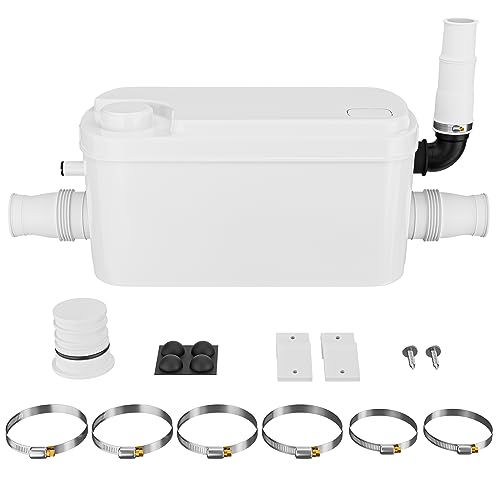 XPOtool 3/1 Hebeanlage 250W mit 3 Einlässen z.B. für Dusche und Waschbecken kompakte Haushaltspumpe von XPOtool