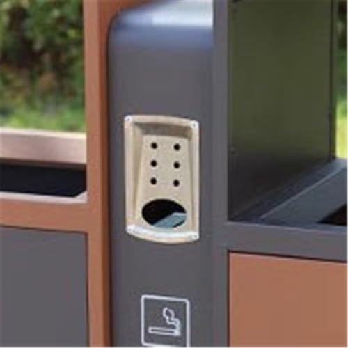 XPSHP25112 Garten Terrasse Park Veranda Doppelter Metall-Mülleimer for gewerbliche öffentliche Außenbereiche von XPSHP25112