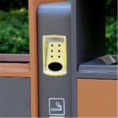 XPSHP25112 Garten Terrasse Park Veranda Edelstahl-Mülleimer for den Außenbereich, kommerzieller Doppelbox-Mülleimer von XPSHP25112