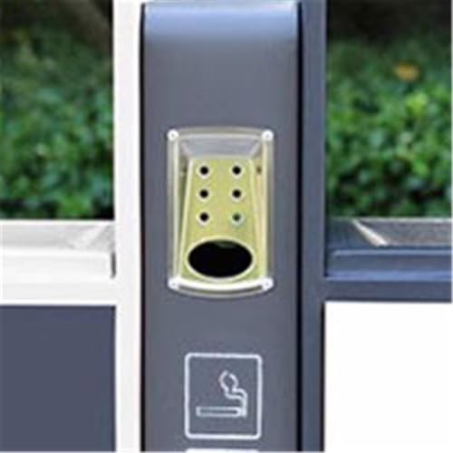 XPSHP25112 Garten Terrasse Park Veranda Outdoor Scenic Spot Mülleimer mit Muster Doppelbox Metall Mülleimer von XPSHP25112
