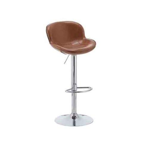 XPSHP25112 Hoher Küchensitz Home Island Barhocker Barstuhl Hochstuhl Rezeption Kassierer Drehbarer Leichter Luxus-Barstuhl mit Lift(Bruin) von XPSHP25112