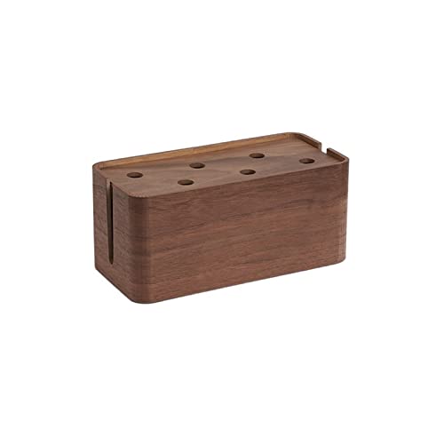 XPSHP25112 Kabelbox Aufbewahrungsbox for Steckdosen-Plug-in-Board Kabelspeicherartefakt Desktop-Finishing-Line-Box Powerline-Line-Sammelbox Kabelmanagement(B,S) von XPSHP25112