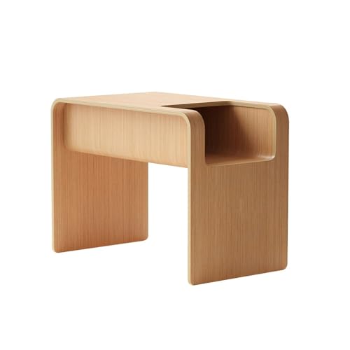 XPSHP25112 Rustikaler Beistelltisch Beistelltisch Sofa Couchtisch Wohnzimmer Ecktisch Schlafzimmer Nachttisch Ablagetisch für die Inneneinrichtung(Natural) von XPSHP25112