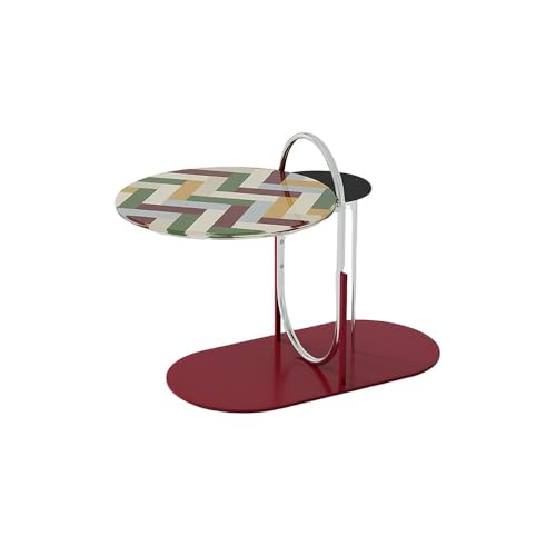 XPSHP25112 Rustikaler Beistelltisch Bunter Beistelltisch aus Glas im modernen Kunststil, Wohnzimmer, Mini-Aufbewahrungstisch, Balkon, Kleiner runder Tisch für die Inneneinrichtung XPSHP25112 Rustikaler Beistelltisch Bunter Beistelltisch aus Glas im modernen Kunststil, Wohnzimmer, Mini-Aufbewahrungstisch, Balkon, Kleiner runder Tisch für die Inneneinrichtung von XPSHP25112