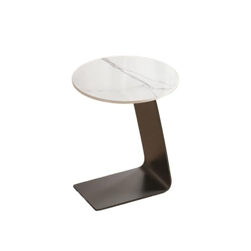 XPSHP25112 Rustikaler Beistelltisch Moderner und minimalistischer Sofa-Beistelltisch, Kleiner Teetisch, runder Tisch, platzsparend, for Wohnzimmer, Schlafzimmer, Balkon für die Inneneinrichtung(Weiß) XPSHP25112 Rustikaler Beistelltisch Moderner und minimalistischer Sofa-Beistelltisch, Kleiner Teetisch, runder Tisch, platzsparend, for Wohnzimmer, Schlafzimmer, Balkon für die Inneneinrichtung(Weiß) von XPSHP25112