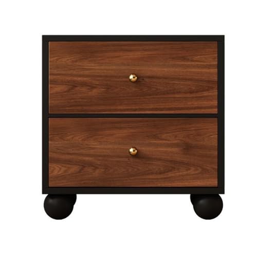 XPSHP25112 Schubladenkommode Moderner und minimalistischer Nachttisch, Schlafzimmer-Aufbewahrungsschrank mit Schubladen, Holztisch Aufbewahrungsfunktion von XPSHP25112