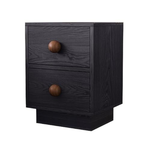 XPSHP25112 Schubladenkommode Vintage Nachttisch aus Holz mit Schublade, Aufbewahrungsschrank for Zuhause, geeignet for Schlafzimmer(Schwarz) von XPSHP25112