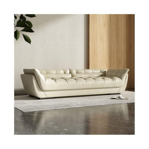 XPSHP25112 Schuhbank mit Sitz Schlafzimmerbett-Endhocker Wohnzimmer-Nachttisch-Langhocker Master-Schlafsofa High-End-Ledersofa Schuhaufbewahrungsbank(Off-White) von XPSHP25112