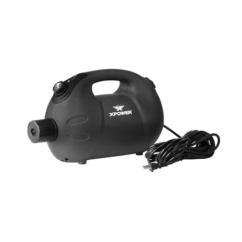XPOWER ULV Cold Fogger Mist Blower and Sprayer for Cleaning Disinfecting Pest Control and Odor Elimination (F-16) von XPower