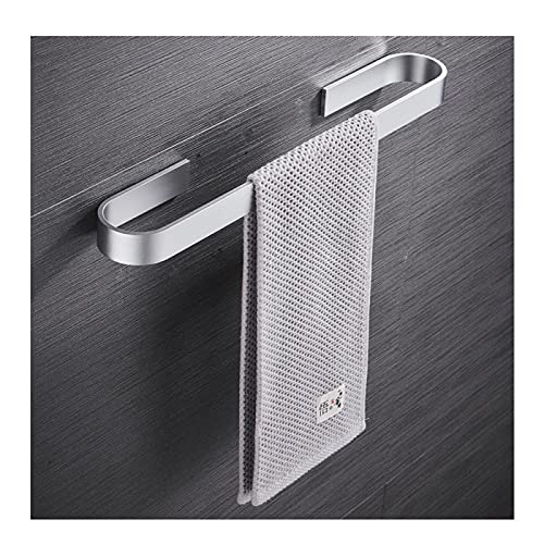 XQHD Bad Handtuchhalter Ohne Bohren Handtuchstange Wandmontage Selbstklebend Aluminium Handtuchständer, Für Badezimmer Und Küche,Silver-25cm XQHD Bad Handtuchhalter Ohne Bohren Handtuchstange Wandmontage Selbstklebend Aluminium Handtuchständer, Für Badezimmer Und Küche,Silver-25cm von XQHD