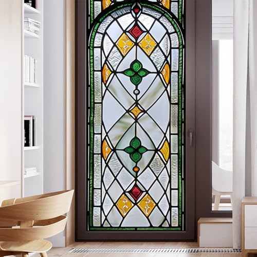 XQKXHZ Europäische Kirche Statische Fensterfolie Bunt Selbstklebend Vinyl Fensterfolie Badezimmer Sichtschutz Privatsphäre Dekorative Glas Aufkleber für Kinderzimmer Schlafzimmer,I,60x120cm XQKXHZ Europäische Kirche Statische Fensterfolie Bunt Selbstklebend Vinyl Fensterfolie Badezimmer Sichtschutz Privatsphäre Dekorative Glas Aufkleber für Kinderzimmer Schlafzimmer,I,60x120cm von XQKXHZ