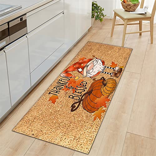 XQKXHZ Herbst-Teppich Läufer Flur Küche rutschfest Waschbar Küchenteppiche Bauernhaus-Küchenmatten Für Bodenteppich Urlaubsparty, Herbst, Thanksgiving-Dekor,7,60x180cm/24 x71 XQKXHZ Herbst-Teppich Läufer Flur Küche rutschfest Waschbar Küchenteppiche Bauernhaus-Küchenmatten Für Bodenteppich Urlaubsparty, Herbst, Thanksgiving-Dekor,7,60x180cm/24 x71 von XQKXHZ