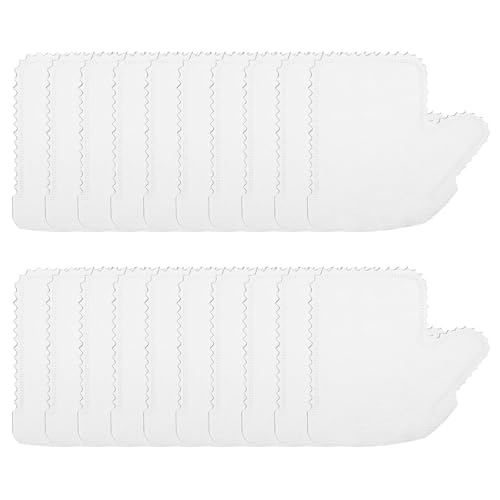XQMMGO 20 Stück Putzhandschuhe, Handschuhe Küche, Waschhandschuh Auto, Waschbare Wiederverwendbare Staubhandschuh, Geschirrtücher, Jalousien, Lampen, Möbel von XQMMGO