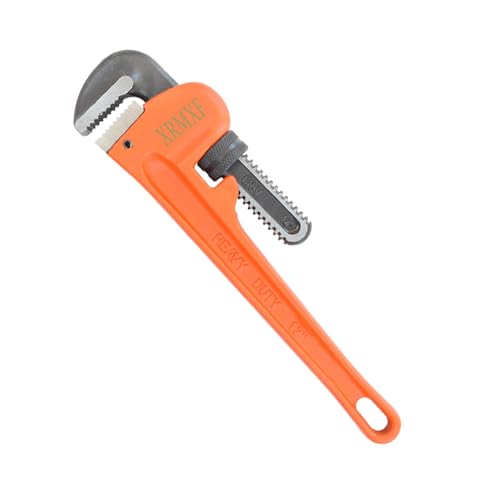 XRMXF Rohrzange 12 Zoll Einhand-Rohrzange, gerade Einhandrohrzange, max.Maulweite 50mm,Reparatur von Abwasser- oder Heizungsrohren XRMXF Rohrzange 12 Zoll Einhand-Rohrzange, gerade Einhandrohrzange, max.Maulweite 50mm,Reparatur von Abwasser- oder Heizungsrohren von XRMXF