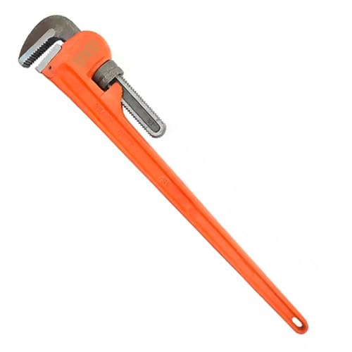XRMXF Rohrzange 48 Zoll Einhand-Rohrzange, gerade Einhandrohrzange, max.Maulweite 115mm,Reparatur von Abwasser- oder Heizungsrohren XRMXF Rohrzange 48 Zoll Einhand-Rohrzange, gerade Einhandrohrzange, max.Maulweite 115mm,Reparatur von Abwasser- oder Heizungsrohren von XRMXF