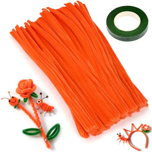 XRXYMQ 200 Stück Pfeifenreiniger Orange Pfeifenputzer 30 Cm Pipe Cleaner Dekorationen Chenilledraht Für Anderen Formen Dekorieren Handwerk Pipe Cleaner Flower Set Für Kreative DIY Handwerksprojekte XRXYMQ 200 Stück Pfeifenreiniger Orange Pfeifenputzer 30 Cm Pipe Cleaner Dekorationen Chenilledraht Für Anderen Formen Dekorieren Handwerk Pipe Cleaner Flower Set Für Kreative DIY Handwerksprojekte von XRXYMQ