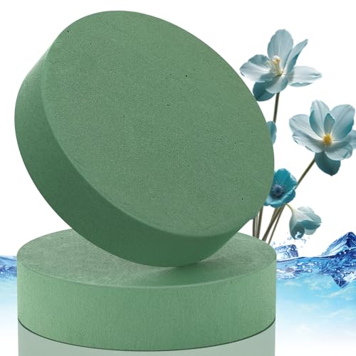 XRXYMQ Steckschaum 2 Stück 16.5 x 4 cm,Blumensteckschaum，Steckmoos，Steckschwamm，Blumenschaum，Steckmasse für kunstblumen，Schaum Blumenarrangement bevorzugt für Hochzeit und Familie von XRXYMQ
