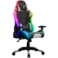 X Rocker Agility eSports Gaming-Bürodrehstuhl mit LED-Beleuchtung & App-Steuerung - schwarz/weiß von X Rocker