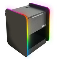 X Rocker Electra Nachttisch - Gaming Nachtschrank mit RGB-Beleuchtung, App-Steuerung & Wireless Charging von X Rocker