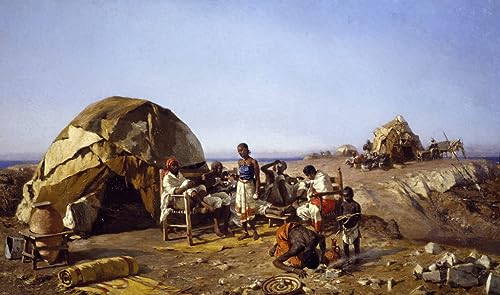 XSBPDPII Klassisches Ölgemälde Wand-Kunst Bild Leinwandk unstwerk Eritrea von berühmten Künstlern Posterdrucke für Wohnkultur 60x90cm von XSBPDPII