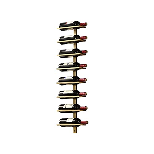 Weinregal zur Wandmontage, hängender Weinhalter aus Metall, an der Wand montierte Weinregale, Weinhalter zur Wandmontage, hängendes Weinregal aus Schmiedeeisen, für die Küchen-Speisekammer-Bar Winee Weinregal zur Wandmontage, hängender Weinhalter aus Metall, an der Wand montierte Weinregale, Weinhalter zur Wandmontage, hängendes Weinregal aus Schmiedeeisen, für die Küchen-Speisekammer-Bar Winee von XSDAJSD