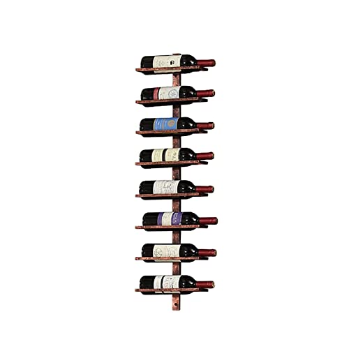 Weinregal zur Wandmontage, hängender Weinhalter aus Metall, an der Wand montierte Weinregale, Weinhalter zur Wandmontage, hängendes Weinregal aus Schmiedeeisen, für die Küchen-Speisekammer-Bar Winee Weinregal zur Wandmontage, hängender Weinhalter aus Metall, an der Wand montierte Weinregale, Weinhalter zur Wandmontage, hängendes Weinregal aus Schmiedeeisen, für die Küchen-Speisekammer-Bar Winee von XSDAJSD