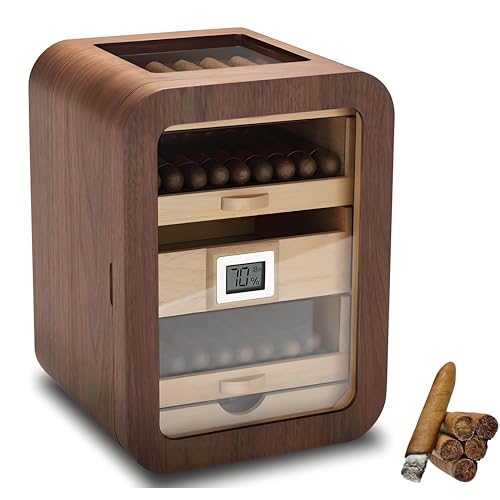 XSDAJSD Elektrischer Zigarrenhumidor mit Zedernholzregal und Schublade für 110 Zigarren, intelligenter elektrischer Zigarrenhumidorkühler, Zigarrenhumidorschrank, für Männer,B XSDAJSD Elektrischer Zigarrenhumidor mit Zedernholzregal und Schublade für 110 Zigarren, intelligenter elektrischer Zigarrenhumidorkühler, Zigarrenhumidorschrank, für Männer,B von XSDAJSD