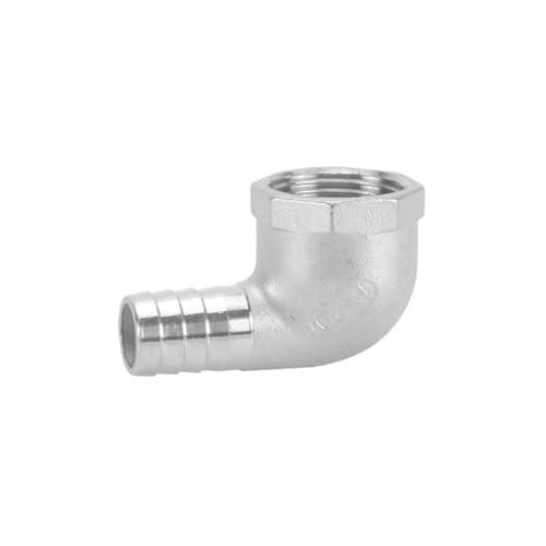 XSDSM 90° Winkel Schlauchverbinder Edelstahl Anschlusszubehör Innengewinde Adapter Schlauchverbinder Passend für Rohranschluss,G 1 "Interner Faden - 20 MM XSDSM 90° Winkel Schlauchverbinder Edelstahl Anschlusszubehör Innengewinde Adapter Schlauchverbinder Passend für Rohranschluss,G 1 "Interner Faden - 20 MM von XSDSM