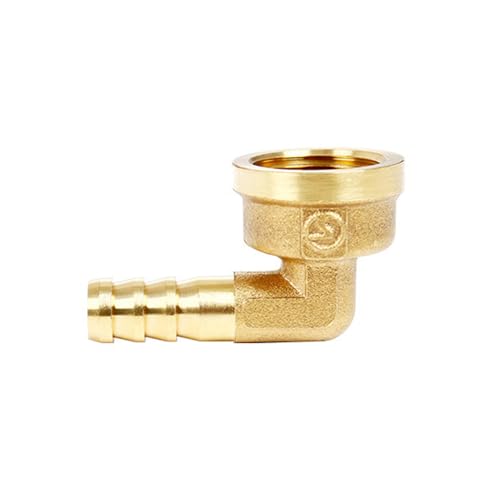 XSDSM 90° Winkel Schlauchverbinder Messing Anschlussfittings Innengewinde Adapter Schlauchverbinder für Rohranschluss,G 1/2 "Interner Faden - 10 MM XSDSM 90° Winkel Schlauchverbinder Messing Anschlussfittings Innengewinde Adapter Schlauchverbinder für Rohranschluss,G 1/2 "Interner Faden - 10 MM von XSDSM
