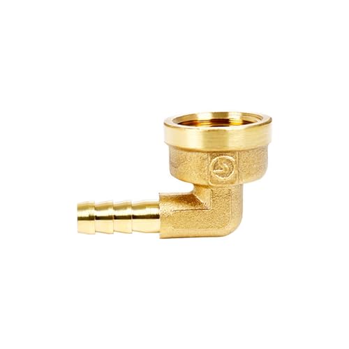 XSDSM 90° Winkel Schlauchverbinder Messing Anschlussfittings Innengewinde Adapter Schlauchverbinder für Rohranschluss,G 1/2 "Interner Faden - 8 MM XSDSM 90° Winkel Schlauchverbinder Messing Anschlussfittings Innengewinde Adapter Schlauchverbinder für Rohranschluss,G 1/2 "Interner Faden - 8 MM von XSDSM