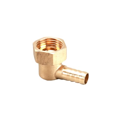 XSDSM 90° Winkel Schlauchverbinder Messingfittings Innengewindefittings Schlauchverbinder für Rohranschluss,G 1/2 "Interner Faden - 10 MM XSDSM 90° Winkel Schlauchverbinder Messingfittings Innengewindefittings Schlauchverbinder für Rohranschluss,G 1/2 "Interner Faden - 10 MM von XSDSM