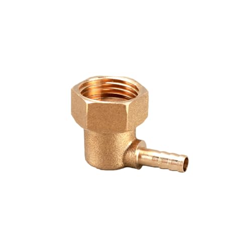 XSDSM 90° Winkel Schlauchverbinder Messingfittings Innengewindefittings Schlauchverbinder für Rohranschluss,G 1/2 "Interner Faden - 6 MM XSDSM 90° Winkel Schlauchverbinder Messingfittings Innengewindefittings Schlauchverbinder für Rohranschluss,G 1/2 "Interner Faden - 6 MM von XSDSM