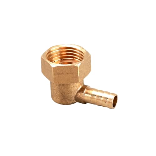 XSDSM 90° Winkel Schlauchverbinder Messingfittings Innengewindefittings Schlauchverbinder für Rohranschluss,G 1/2 "Interner Faden - 8 MM XSDSM 90° Winkel Schlauchverbinder Messingfittings Innengewindefittings Schlauchverbinder für Rohranschluss,G 1/2 "Interner Faden - 8 MM von XSDSM