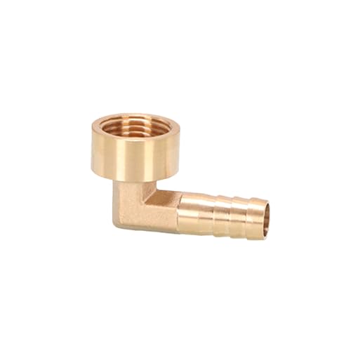 XSDSM Anschlussstück mit Innengewinde 90° Winkel Schlauchverbinder Messing Accessoires Schlauchverbinder für Rohrverbindungen,G 1/2 "Interner Faden - 16 MM XSDSM Anschlussstück mit Innengewinde 90° Winkel Schlauchverbinder Messing Accessoires Schlauchverbinder für Rohrverbindungen,G 1/2 "Interner Faden - 16 MM von XSDSM