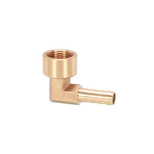 XSDSM Anschlussstück mit Innengewinde 90° Winkel Schlauchverbinder Messing Accessoires Schlauchverbinder für Rohrverbindungen,G 3/8 "Interner Faden - 8 MM XSDSM Anschlussstück mit Innengewinde 90° Winkel Schlauchverbinder Messing Accessoires Schlauchverbinder für Rohrverbindungen,G 3/8 "Interner Faden - 8 MM von XSDSM