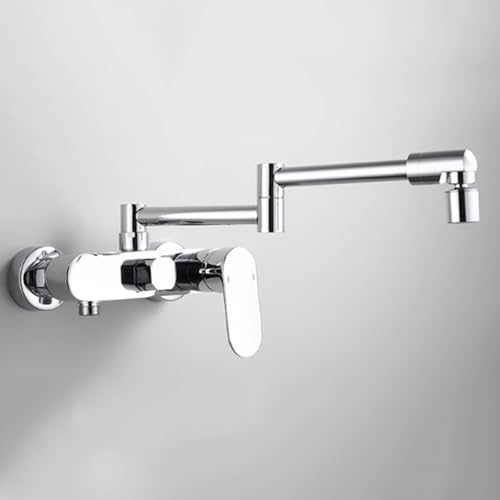 XSDSM Der Wasserhahn Der Alles Kann Küchenarmatur Wandmontage Mit Spülmaschinenanschluss,Silber XSDSM Der Wasserhahn Der Alles Kann Küchenarmatur Wandmontage Mit Spülmaschinenanschluss,Silber von XSDSM