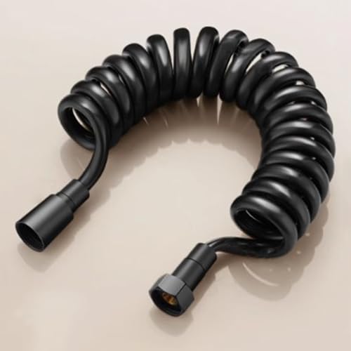 XSDSM Flexibler Brauseschlauch Erweiterbarer Spiralschlauch Bidet Schlauch für Toilette,Schwarz XSDSM Flexibler Brauseschlauch Erweiterbarer Spiralschlauch Bidet Schlauch für Toilette,Schwarz von XSDSM