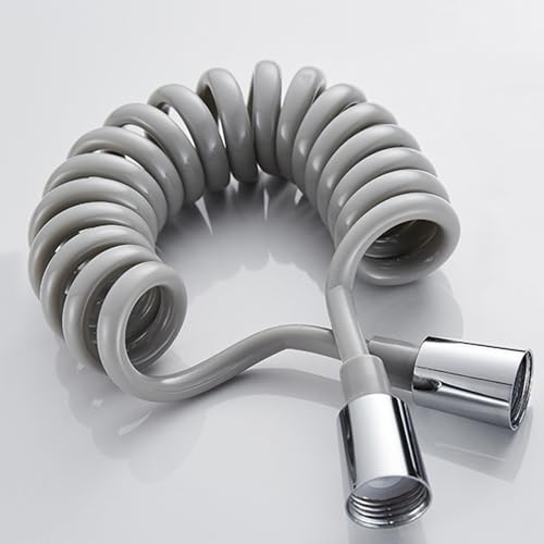XSDSM Flexibler Duschschlauch Anti-Winding Schlauch für Duschkopf Spiralschlauch für Sprühgerät,Grau XSDSM Flexibler Duschschlauch Anti-Winding Schlauch für Duschkopf Spiralschlauch für Sprühgerät,Grau von XSDSM