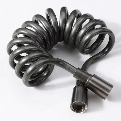 XSDSM Flexibler Duschschlauch Anti-Winding Schlauch für Duschkopf Spiralschlauch für Sprühgerät,Gungrau XSDSM Flexibler Duschschlauch Anti-Winding Schlauch für Duschkopf Spiralschlauch für Sprühgerät,Gungrau von XSDSM