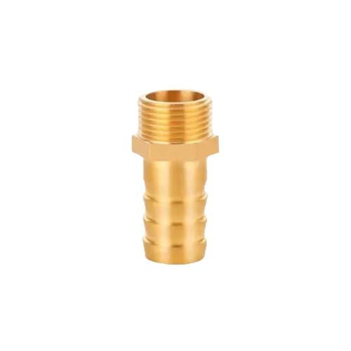XSDSM Gerade Rohrverbindungsstücke Messing Schlauchverbinder Außengewindeadapter Schlauchverbinder für Rohrverbindung,G 3/8 "Externer Faden - 14 MM XSDSM Gerade Rohrverbindungsstücke Messing Schlauchverbinder Außengewindeadapter Schlauchverbinder für Rohrverbindung,G 3/8 "Externer Faden - 14 MM von XSDSM